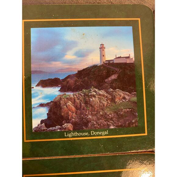 Boxed Set of 6 Coasters The John Hinde Tableware Collection VIEWS of Ireland EUC - Picture 16 of 16